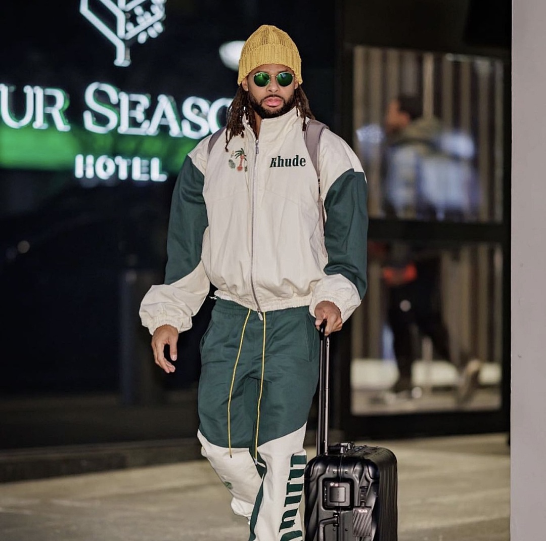 Unbranded 338 RHUDE Patchwork Logo Gum White Green S-XL H8035# - Image 34