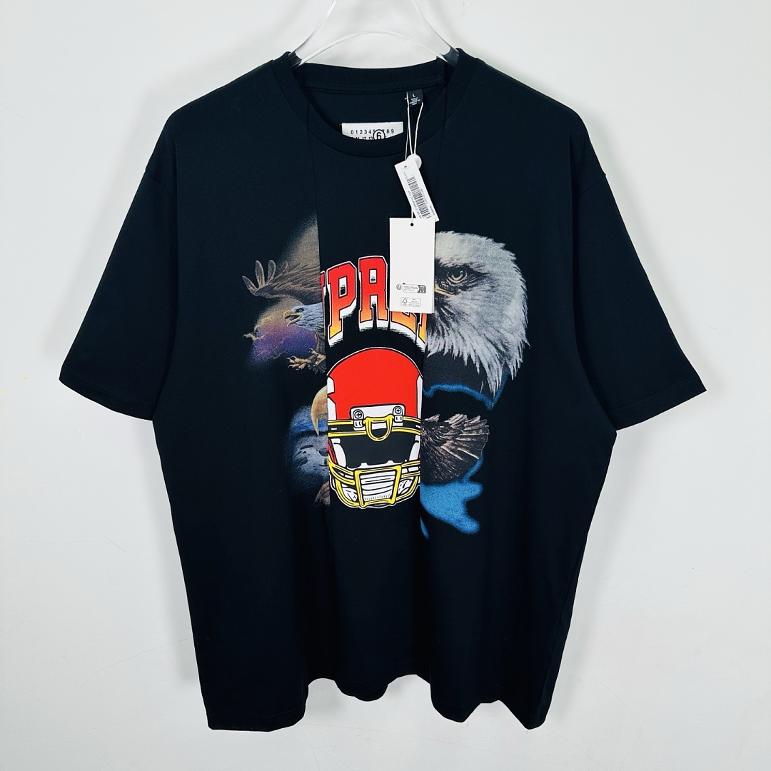 Supreme 258 X MM6 SPLIT GRAPHIC TOP Classic T - Image 3