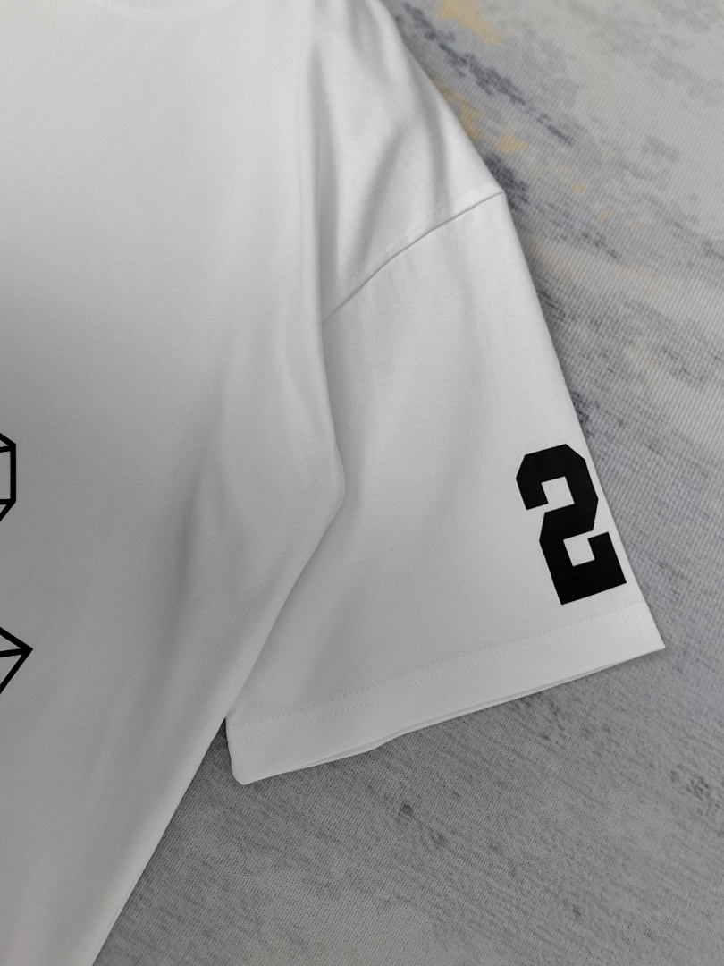 AMIRI 118 Wide Version Model Short Sleeve T Logo Print High Wind Black White S M L XL 9915# - Image 30