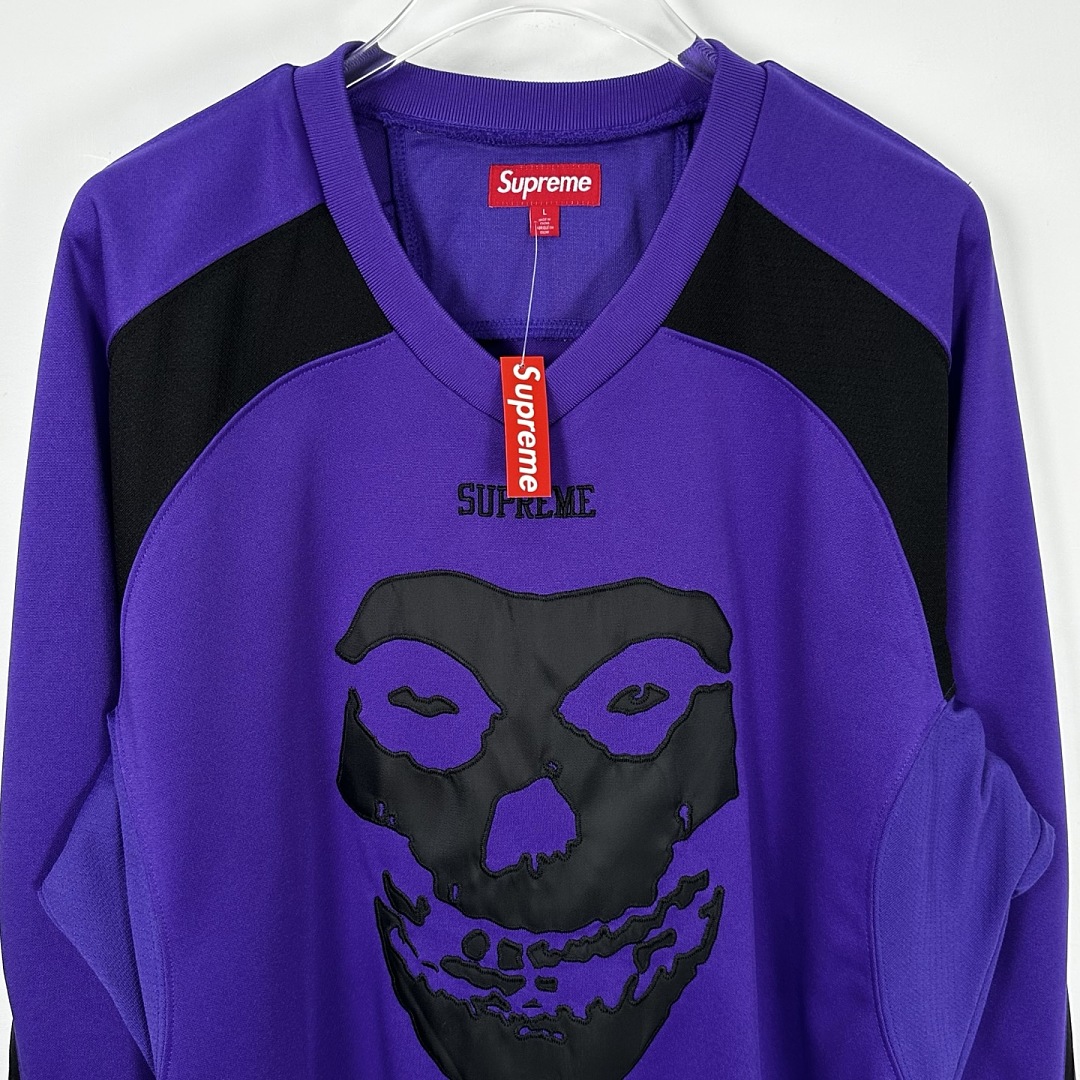 Supreme 248 SS26 HOCKEY JERSEY Long Sleeve Ice Black Purple S- XL - Image 19