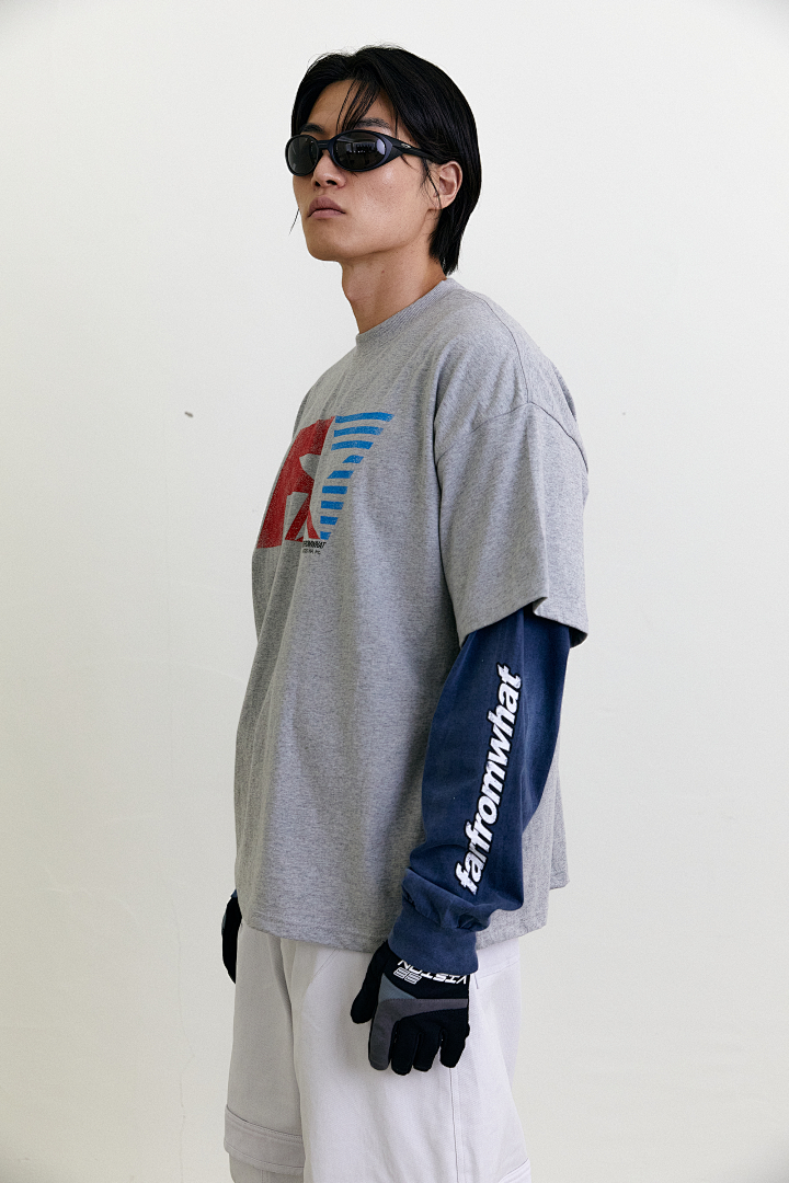 Arc'teryx 118 FAR.ARCHIVE FAR FI Limited Exclusive F Star Print Short Sleeve T Black Grey S-XL 3406# - Image 43