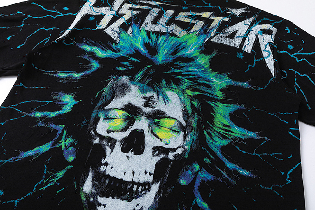 Hellstar 138 Hellstar Studios Electric Kid Tee Mens Water Short Sleeve T Black S-M-L-XL - Image 7