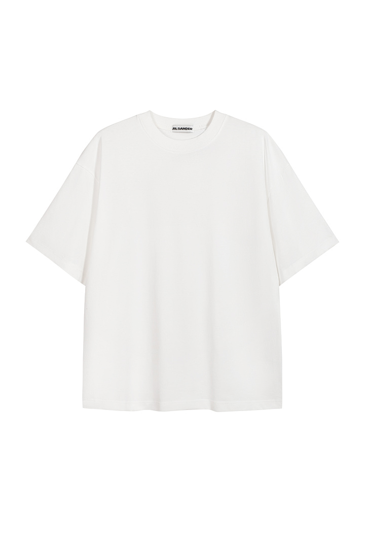Unbranded 108 JIL Wind Label Logo Print Short Sleeve T White S-L J9893# - Image 3