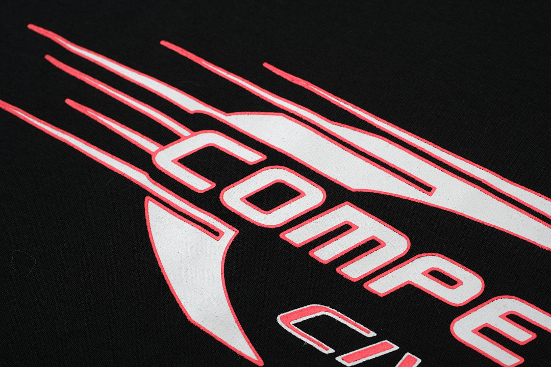 On Running 108 CIVISION By CSC LOGO Print Short Sleeve T Black 1 2 3 3409# - Image 7