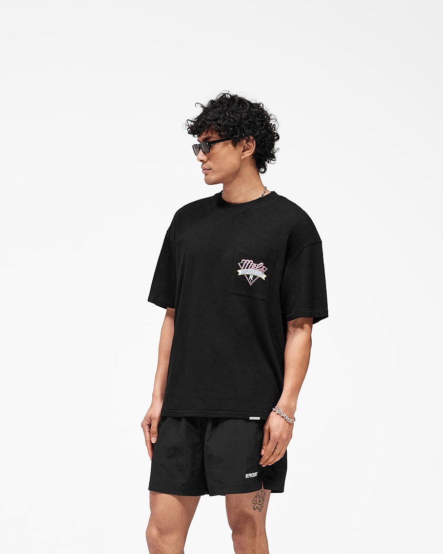 Represent 148 REPRESENT High Mens Womens Wide Washed Short Sleeve : S M L XL (White) - Image 24