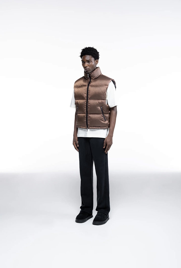 On Running 278 Cole Buxton Gloss Surface Vest Black Coffee S-XL C7037# - Image 41