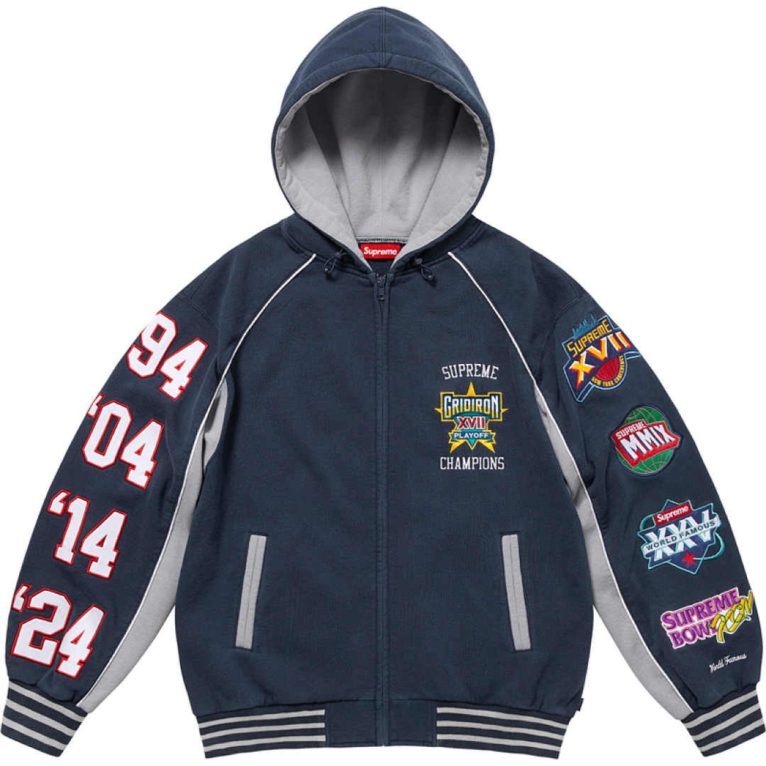 Supreme 498 24SS PLAYOFF Black, Blue S M L