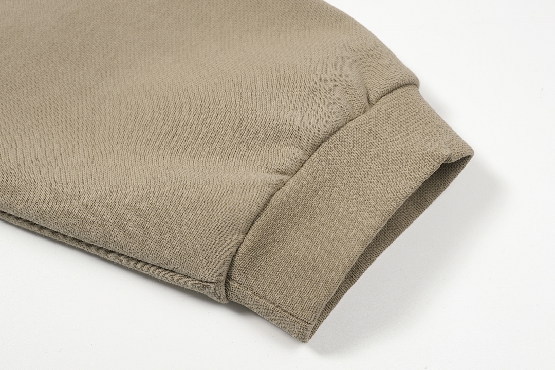 Essentials 228 Ess FALL24 HOLIDAY Fleece Hoodie Gum Velvet : Dark Mist Grey Light Black Desert Gold Brown :S-XL - Image 59