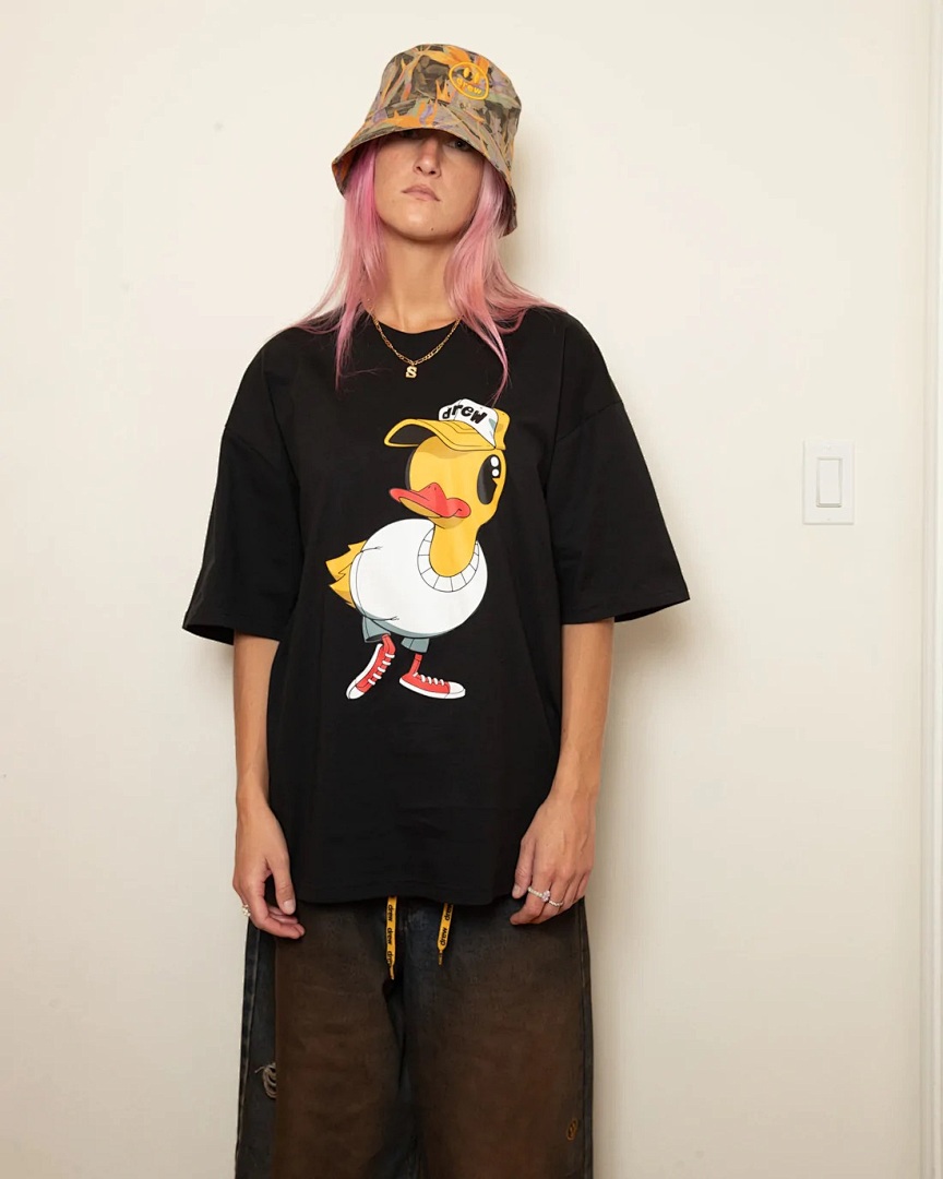 Drew House 108 DREW HOUSE Lucky Ss Tee Khaki Print Wide Short Sleeve T Black S M L - Image 18