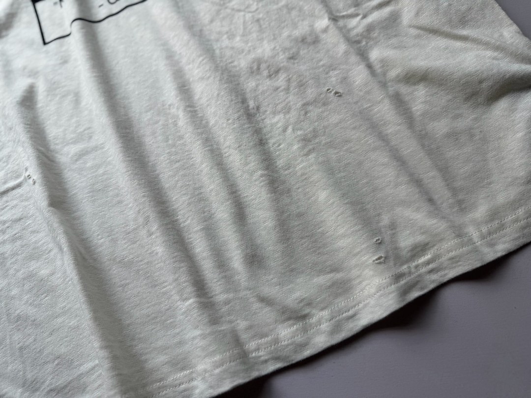 Unbranded 118 Protocol Index Short Collar T : 1 2 3 (Washed White) - Image 11