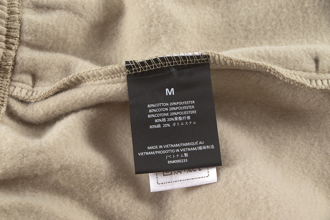 Essentials 148 Ess SS25 Classic Hoodie Label Print Short Silk Silver Gum Black Grey Brown Oatmeal XS-XL - Image 37