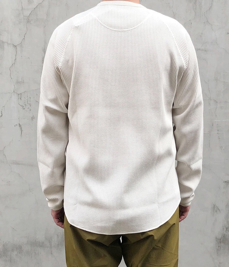 Unbranded 158 Goldwin SS25 SOLOTEX City Embroidered Snow Floral Logo Long Sleeve T : Black Cloud Grey White 2 3 4 5 - Image 7
