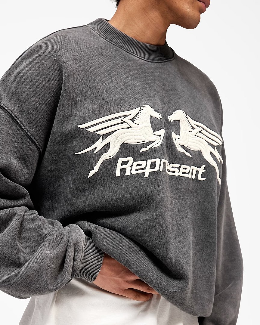Represent 198 Represent Double Embroidered Collar : S M L XL - Image 15