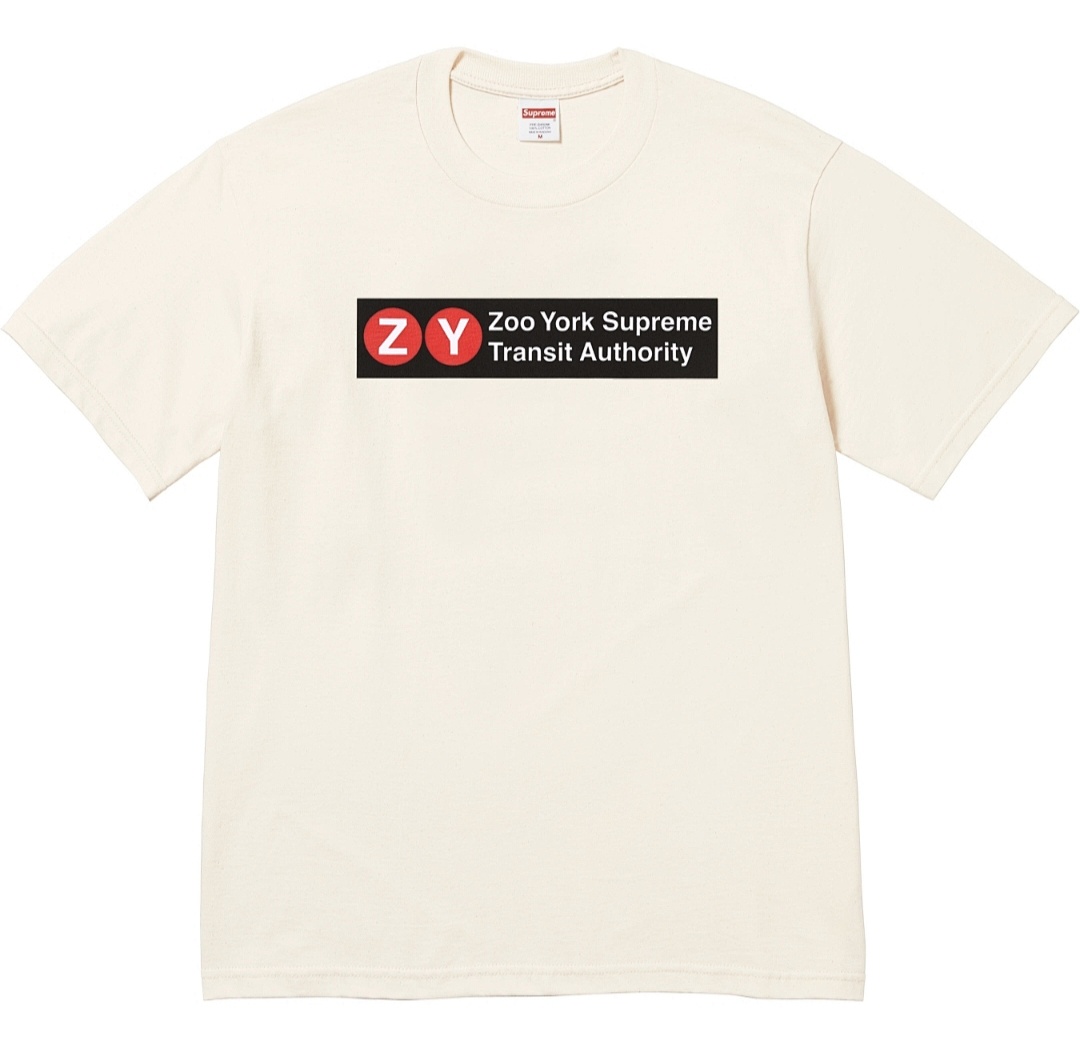 Off-White 128 ZOO YORK TRANSIT TEE T Short Sleeve Black Off White S-XL - Image 3
