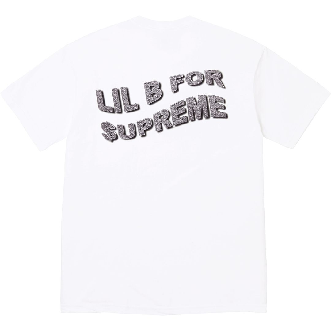 Supreme 118 BASED TEE Print T Black White S M L - Image 3