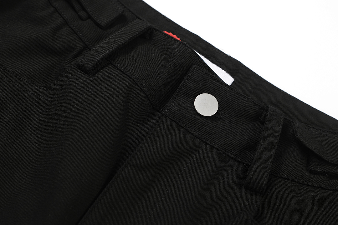 On Running 268 NONNOD Side Zip Cargo Pants Long Khaki Black S-XL 7257# - Image 7
