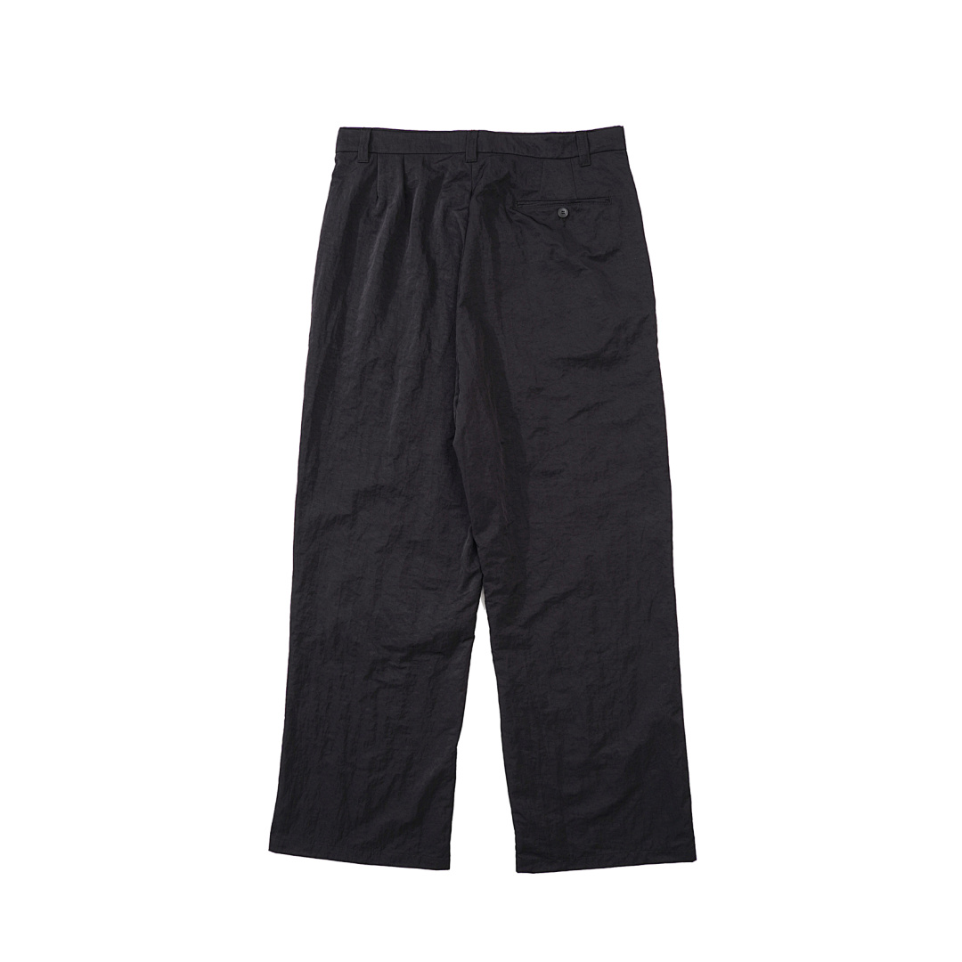 Balenciaga 238 VUJADE VD CRUSHED NYLON TRACK PANTS Model Long Black S-XL 7234# - Image 3