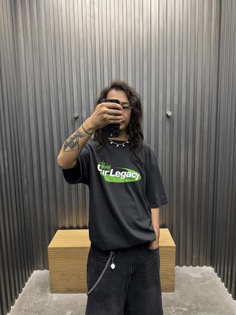 Stussy 128 STU SS25 OUR LEGACY TEE Collab T Print Short Sleeve Black Off White S-XL - Image 39