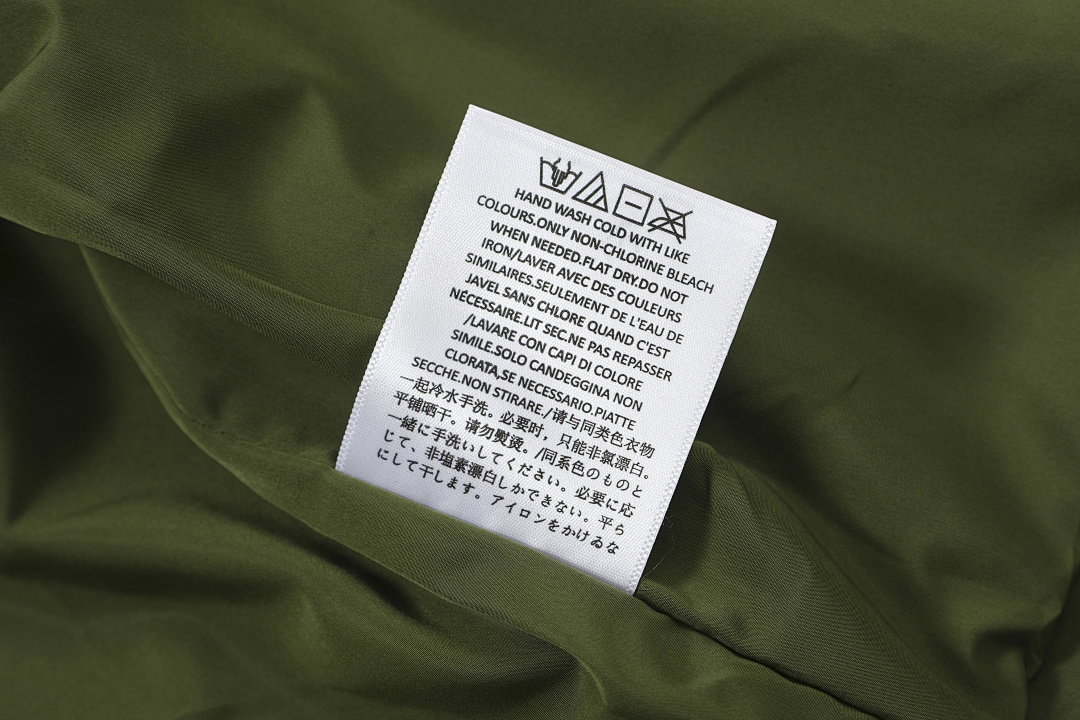Essentials 298 ESS 24FW Stand Collar Canvas Wind Black Green S-XL 6253# - Image 36
