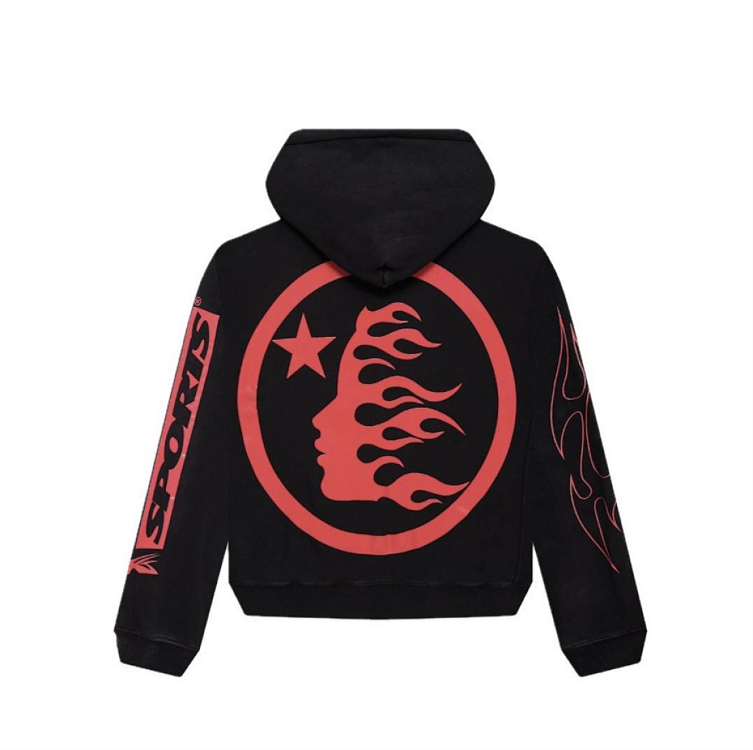 Hellstar 258 Hellstar Studios Airbrushed Skull Water Black S-M-L-XL - Image 3