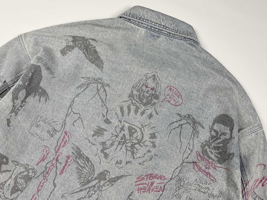 Represent 298 Represent : S M L XL (Washed Blue) - Image 6