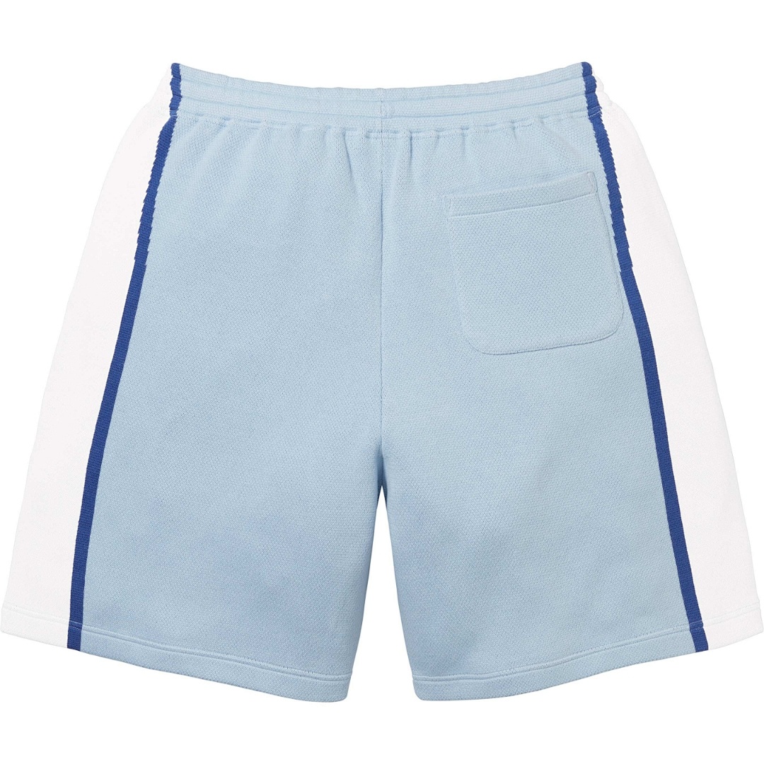 Supreme 288 UMBRO Collab SS25 KNIT SHORTS30 Patchwork Short Quad Black Red Purple Light Blue S-XL - Image 7