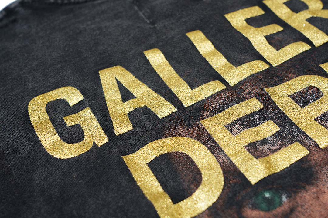 Gallery Dept 108 GALLERY DEPT. Print Short Sleeve T Black S-XL 3740# - Image 12