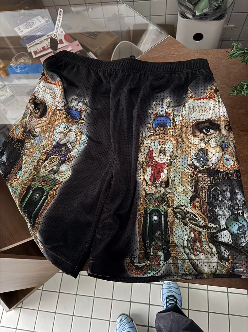 Supreme 268 MJ Short DANGEROUS MESH Black Blue White S-XL - Image 14