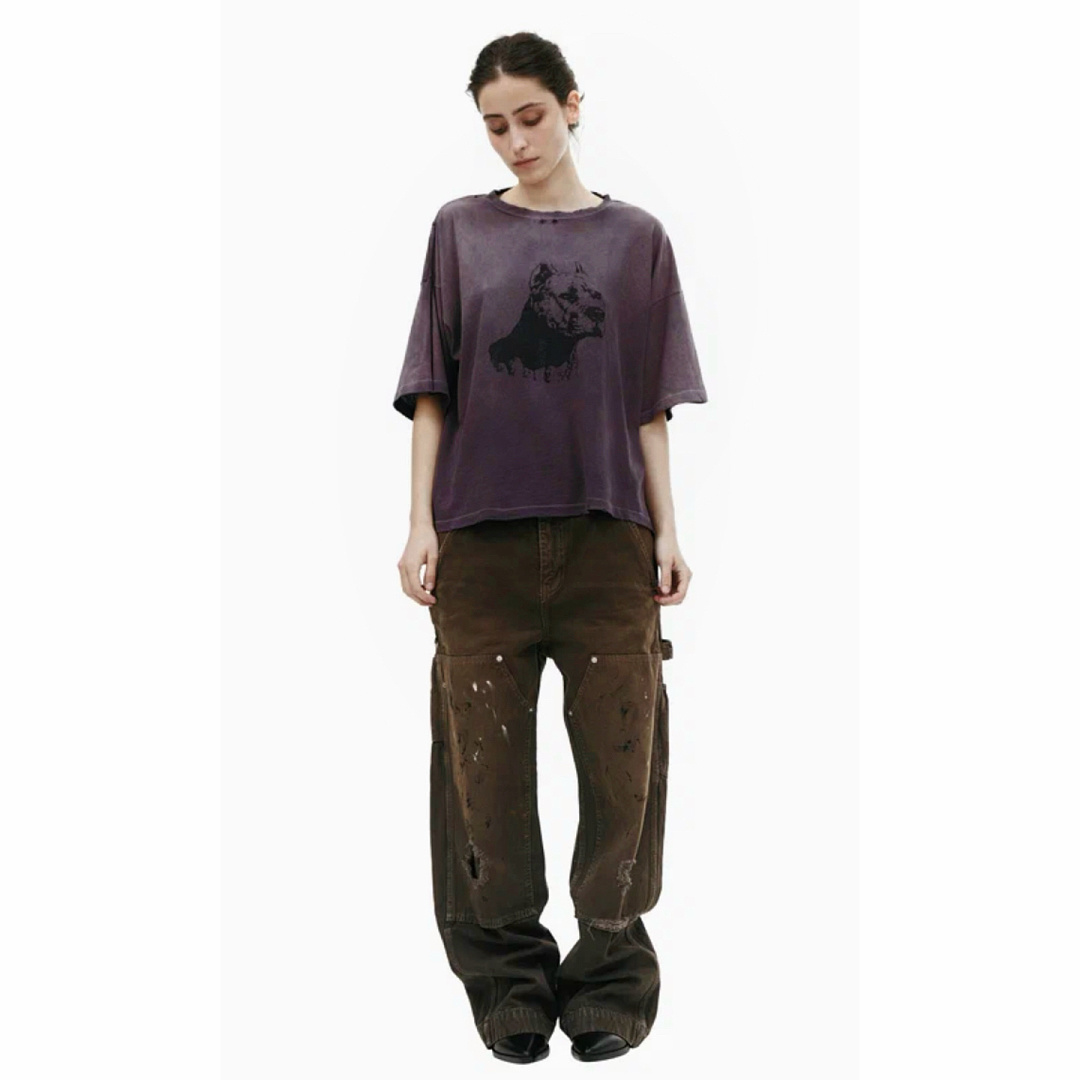 Enfants Riches Deprimes 138 Enfants Riches Deprimes “NA ” Washed Short Sleeve : S M L XL (Purple Coffee) - Image 15