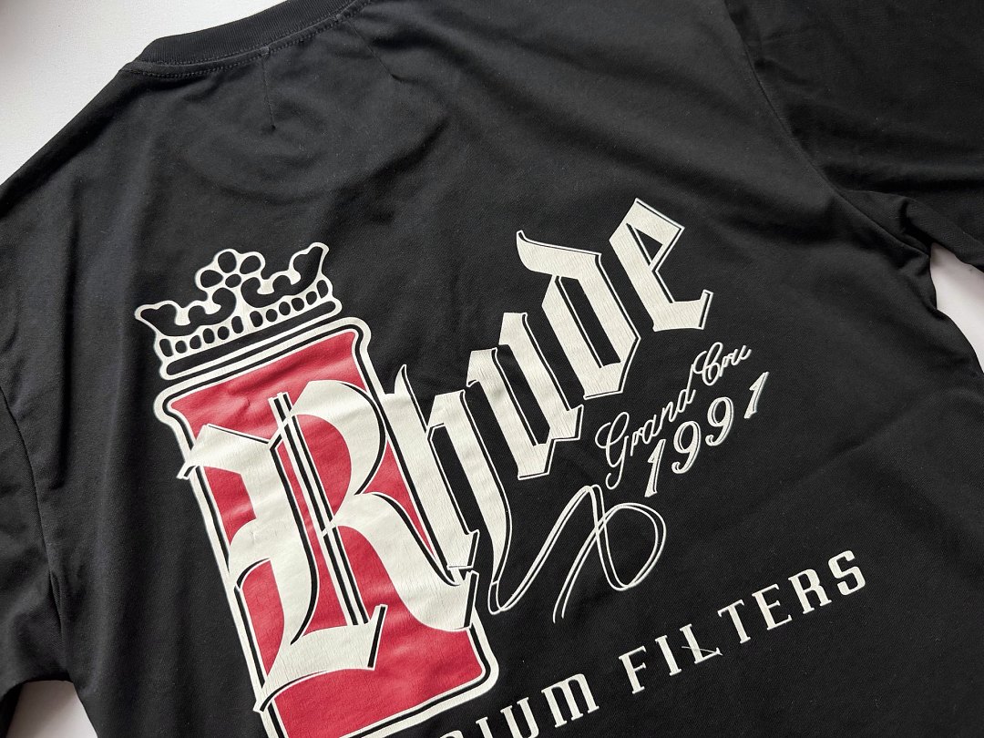 Unbranded 118 RHUD Double Print T : S M L XL (Black) - Image 10