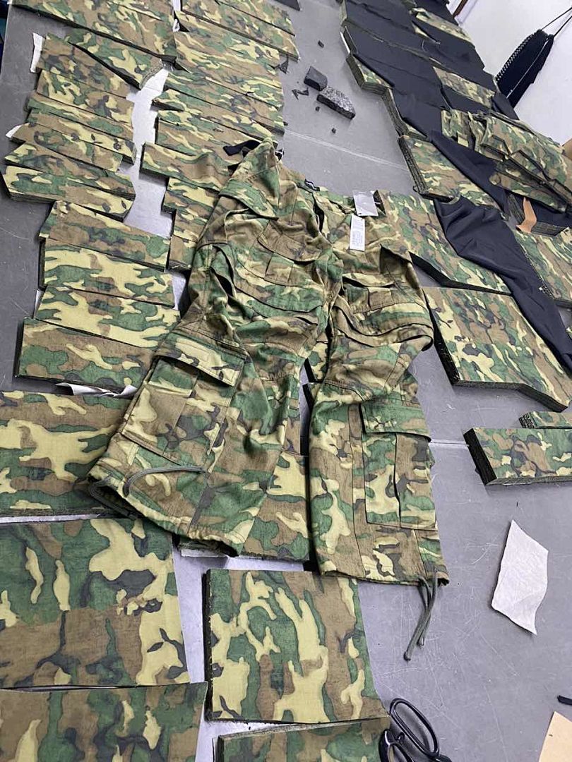 Bape 338 FAR CAMO CARGO PANT Snow Green Grey S-L 7267# - Image 40