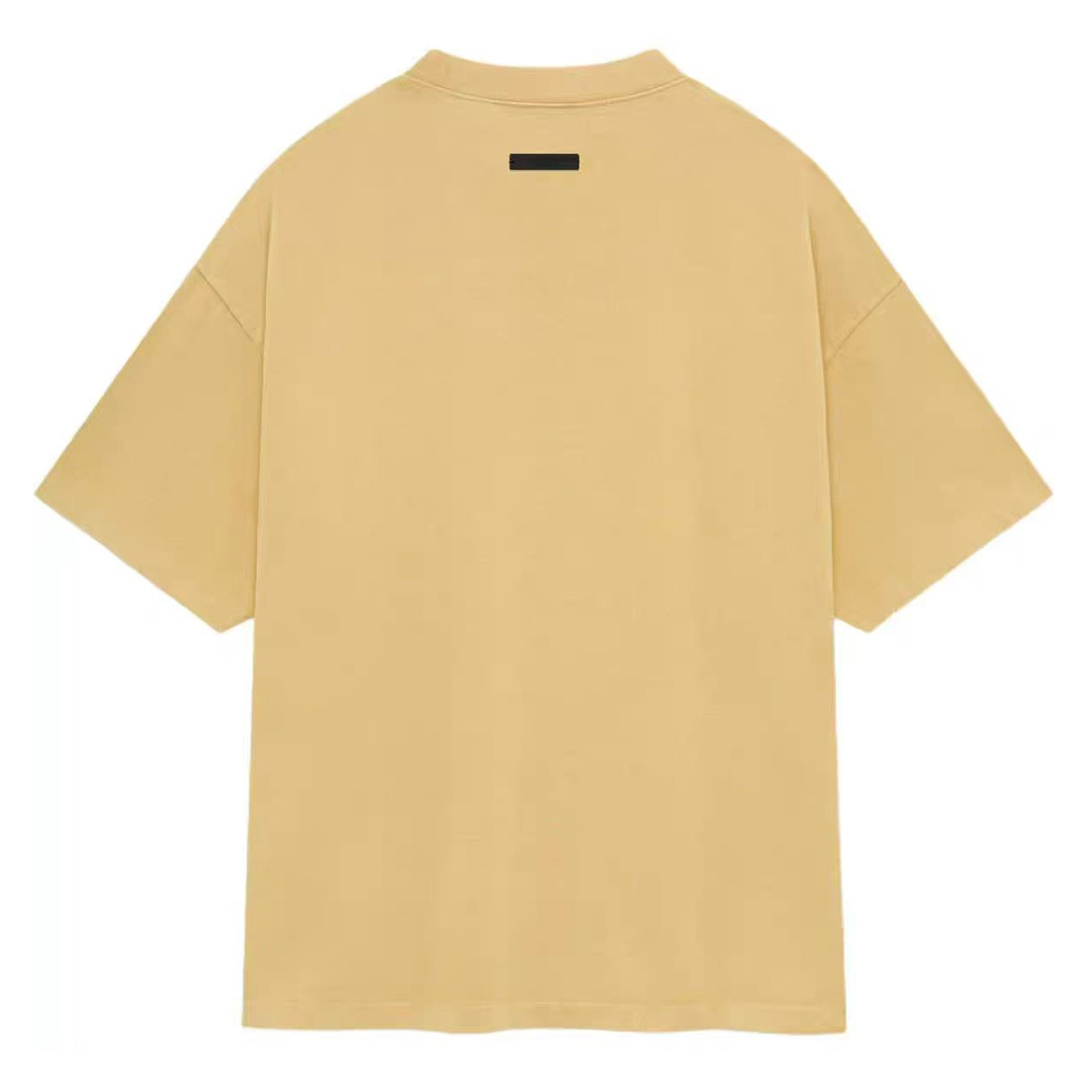 Essentials 148 ESS 24FW Print Short Sleeve T 380G : Gold Black Light Red Purple :XS-XL - Image 20