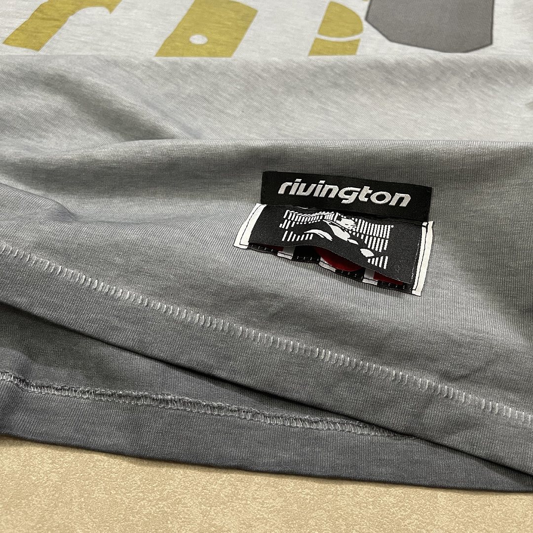 Unbranded 138 RIVINGTON Roi Rebis Die Moda CVA Tee Fire Mountain Grey T S M L - Image 9