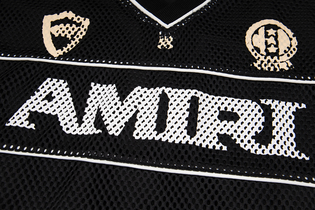 AMIRI 148 Wide Version Model Short Sleeve T Black S M L XL 9932# - Image 7
