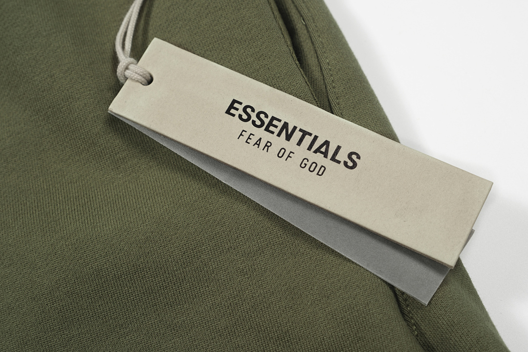 Essentials 148 Ess Fall24 BACK TO SCHOOL Fleece Soccer Short Print Black Green Olive Oatmeal Grey Sea Blue S-XL - Image 45
