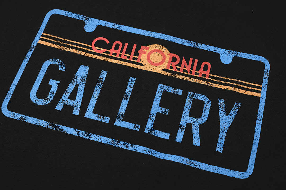 Gallery Dept 118 GAL LOGO Print Short Sleeve T Black White S-XL 8078# - Image 6