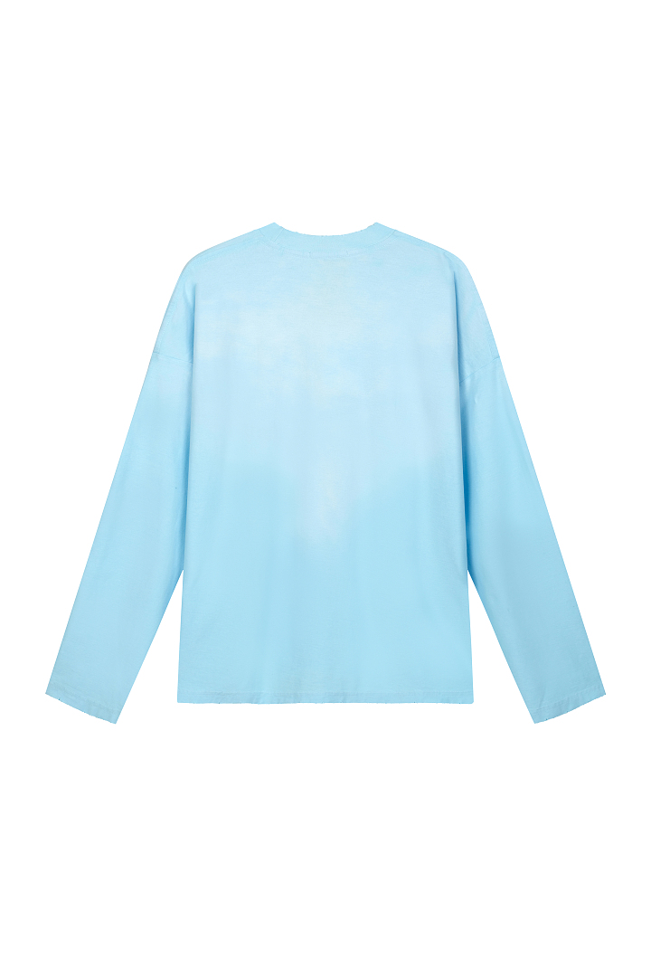 Acne Studios 128 AC LOGO Print Long Sleeve T Pink Black White Olive Green Dark Blue Red Spring Purple S-XL 3286# - Image 39
