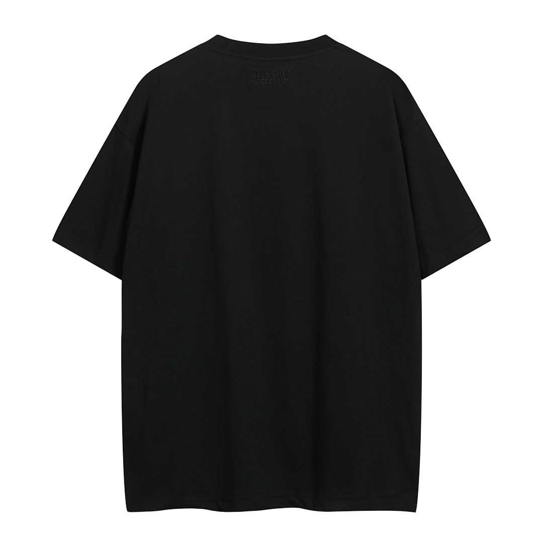 Unbranded 118 Vetements Grass Label Logo Embroidered Short Sleeve T Black S-XL V5300# - Image 3