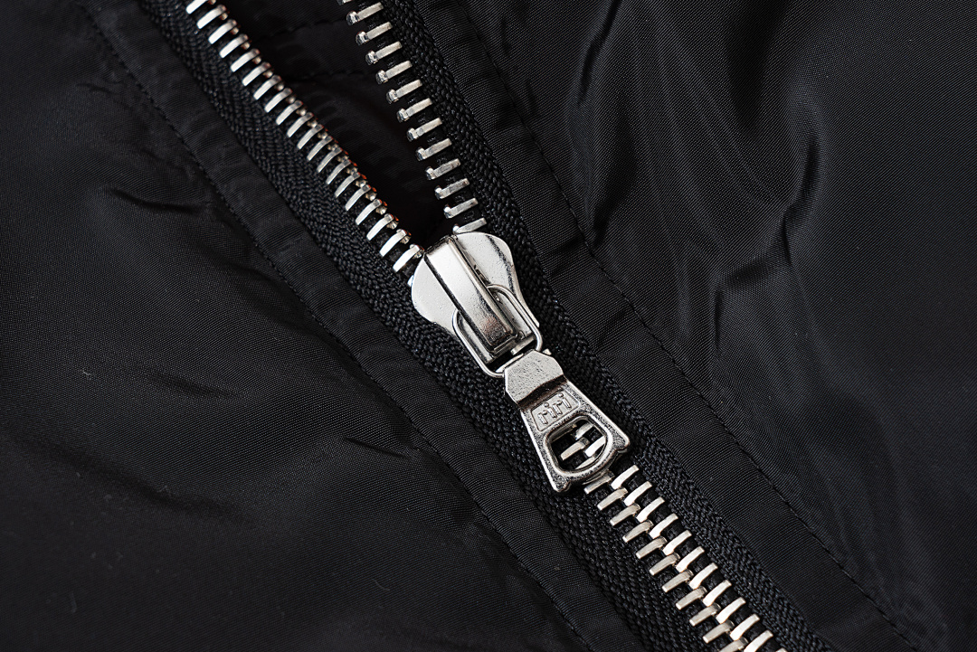 Unbranded 358 ASKYURSELF REPAIRED BOMBER JACKET Cotton Black S-XL 4038# - Image 7