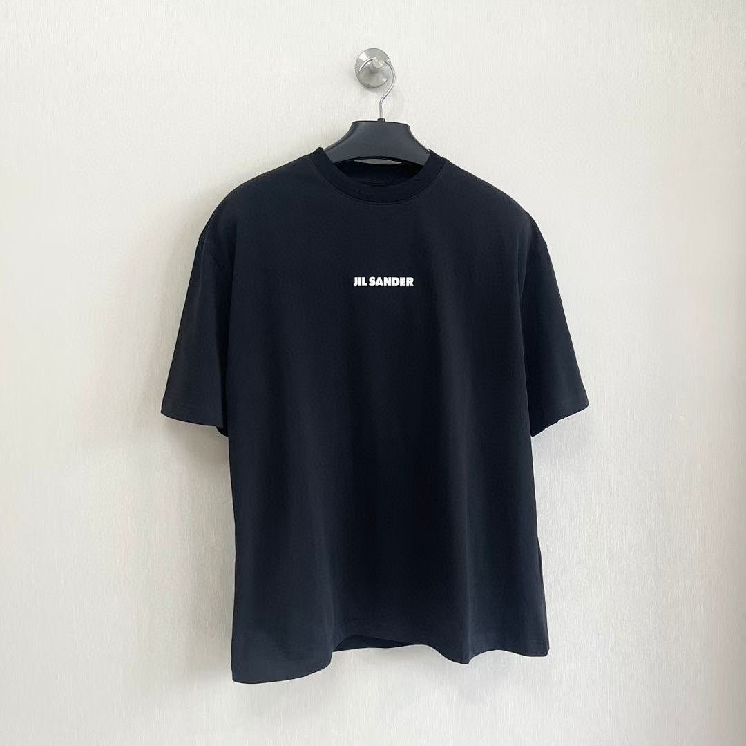 Unbranded 108 JIL SANDER Wind Label Logo Short Sleeve T Black White S-XL J9889# - Image 38