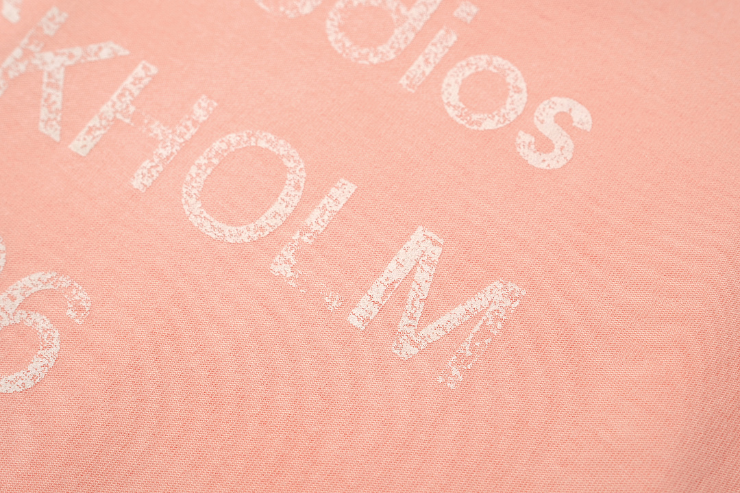 Acne Studios 128 AC LOGO Print Long Sleeve T Pink Black White Olive Green Dark Blue Red Spring Purple S-XL 3286# - Image 10
