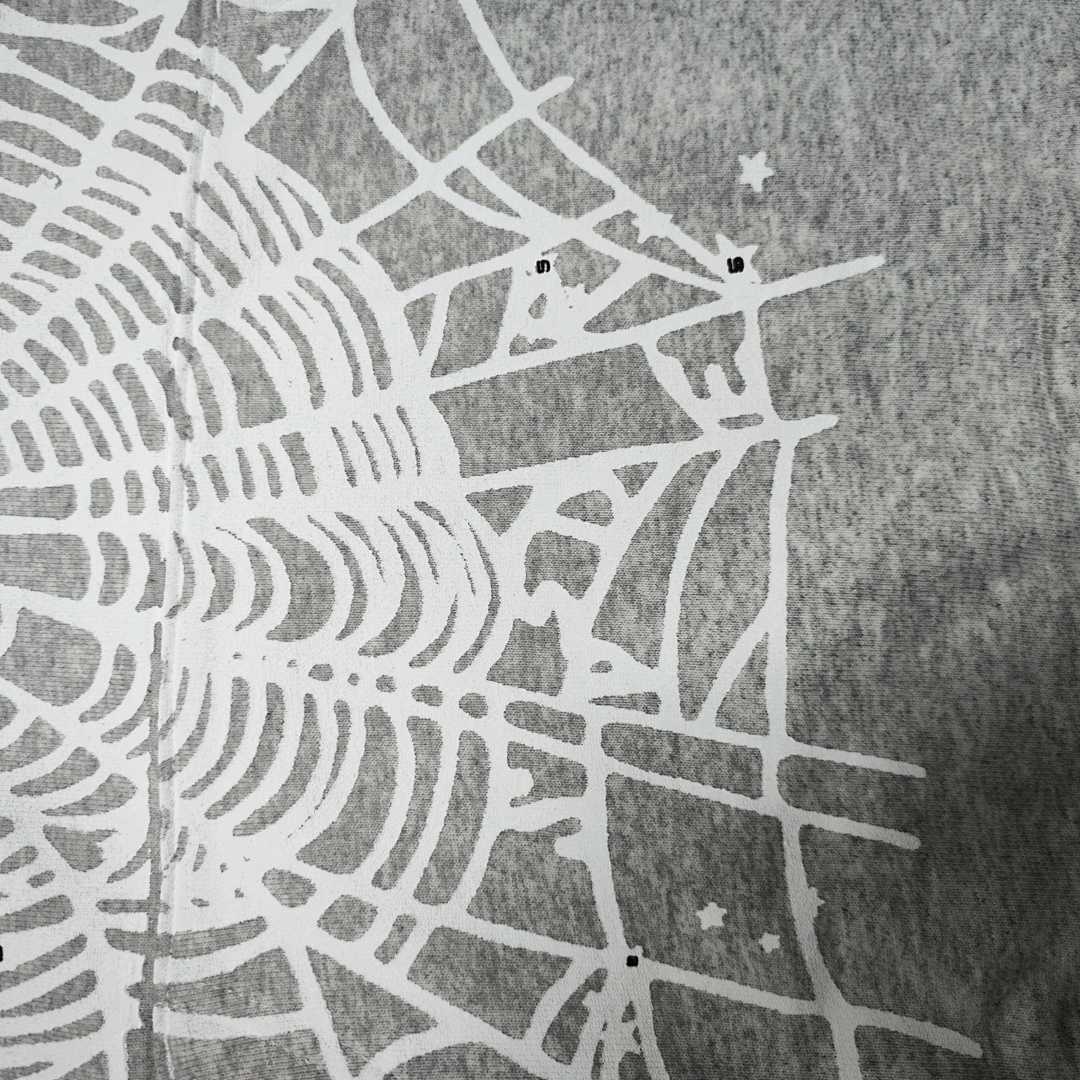 Sp5der HOODIE Angel 555 Top Grey S-XXL - Image 11