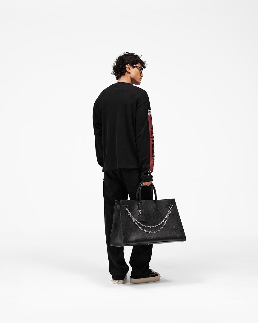 Represent 138 REP Long Sleeve : Black White S M L - Image 16