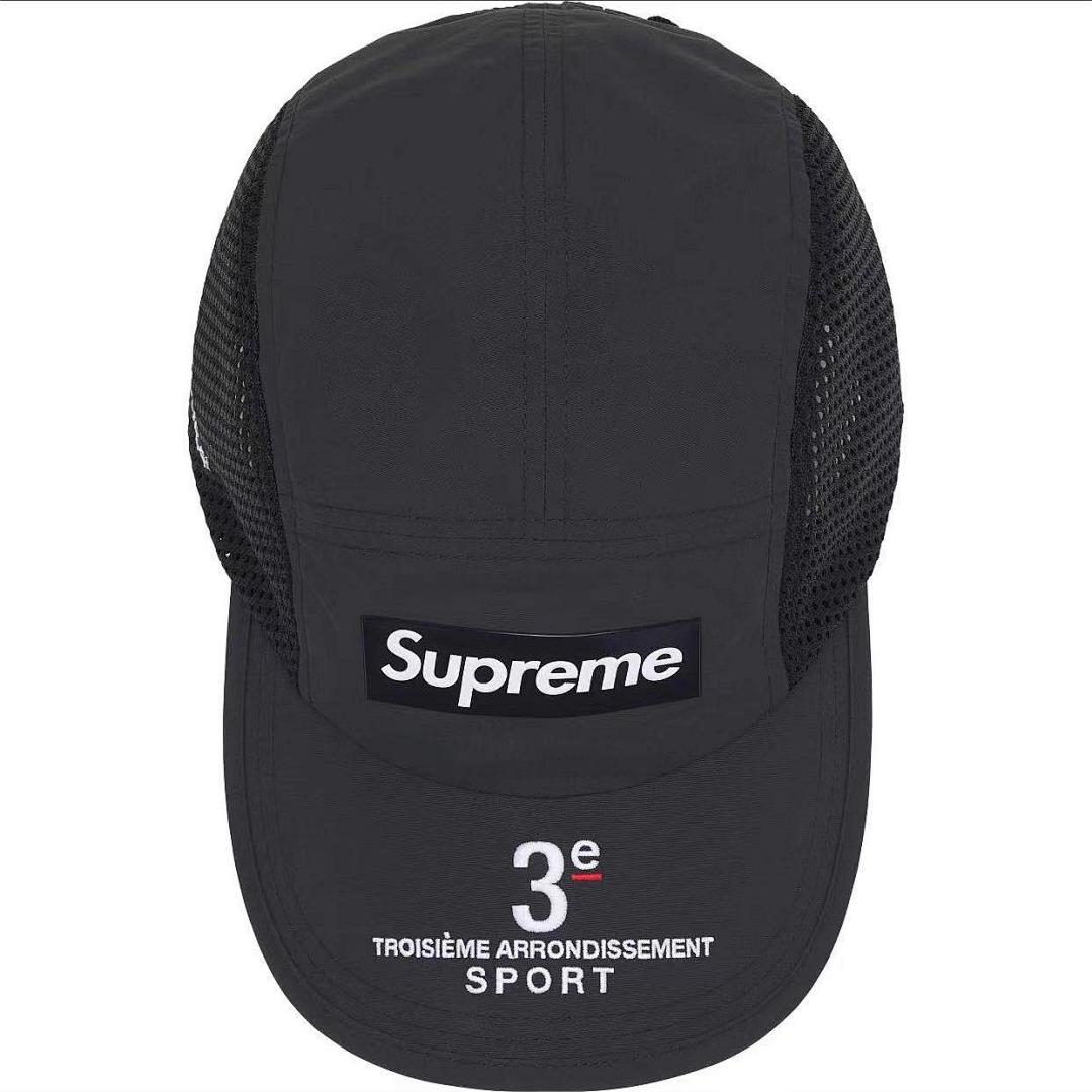 Supreme 128 Sup 24Ss Mesh Side Panel Camp (Black White Red) - Image 8