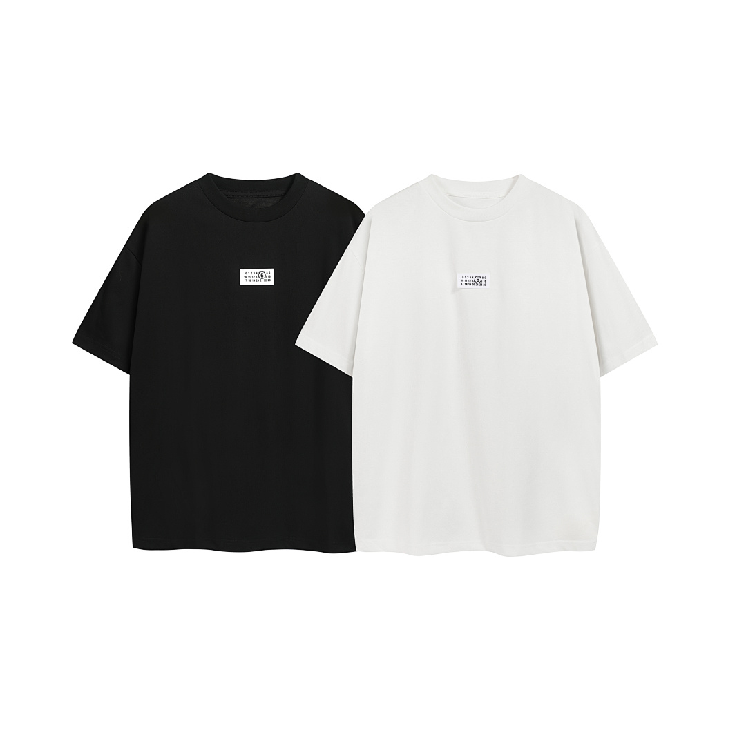 On Running 108 M6 LOGO Short Sleeve T Black White 46 48 50 52 8089#