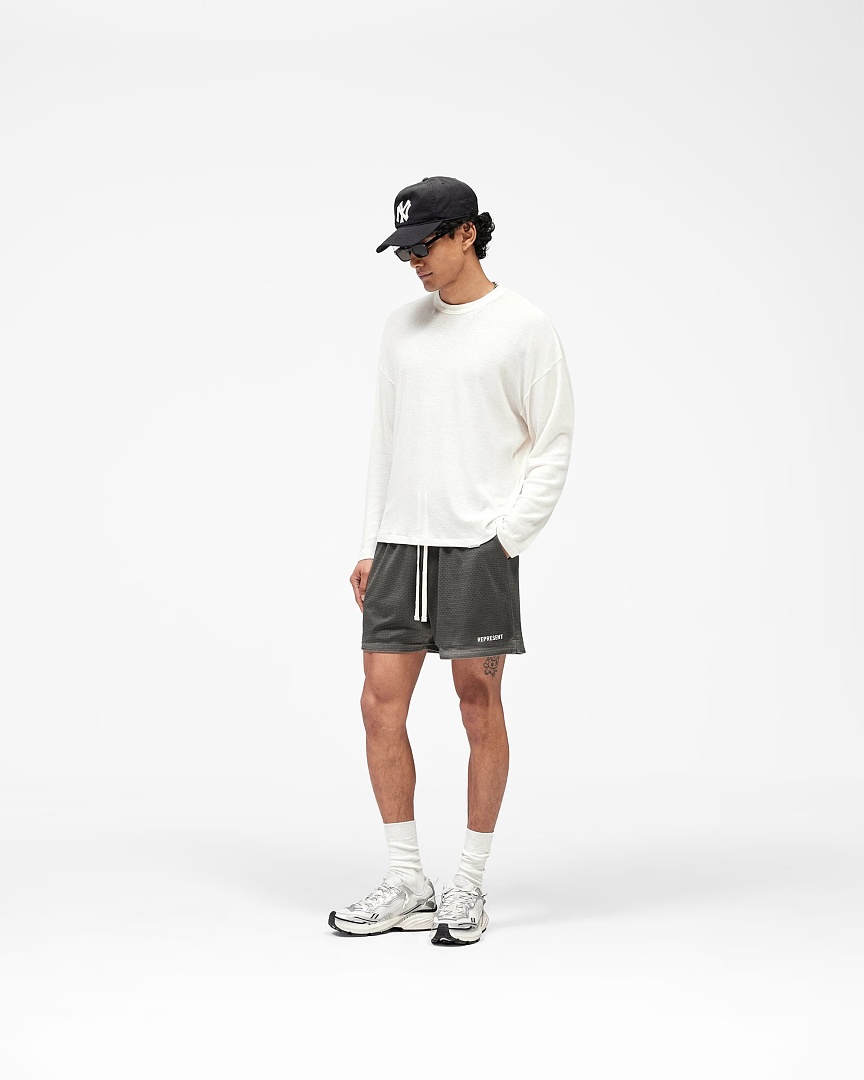 Represent 148 REPRESENT Short : Black Grey S M L - Image 16