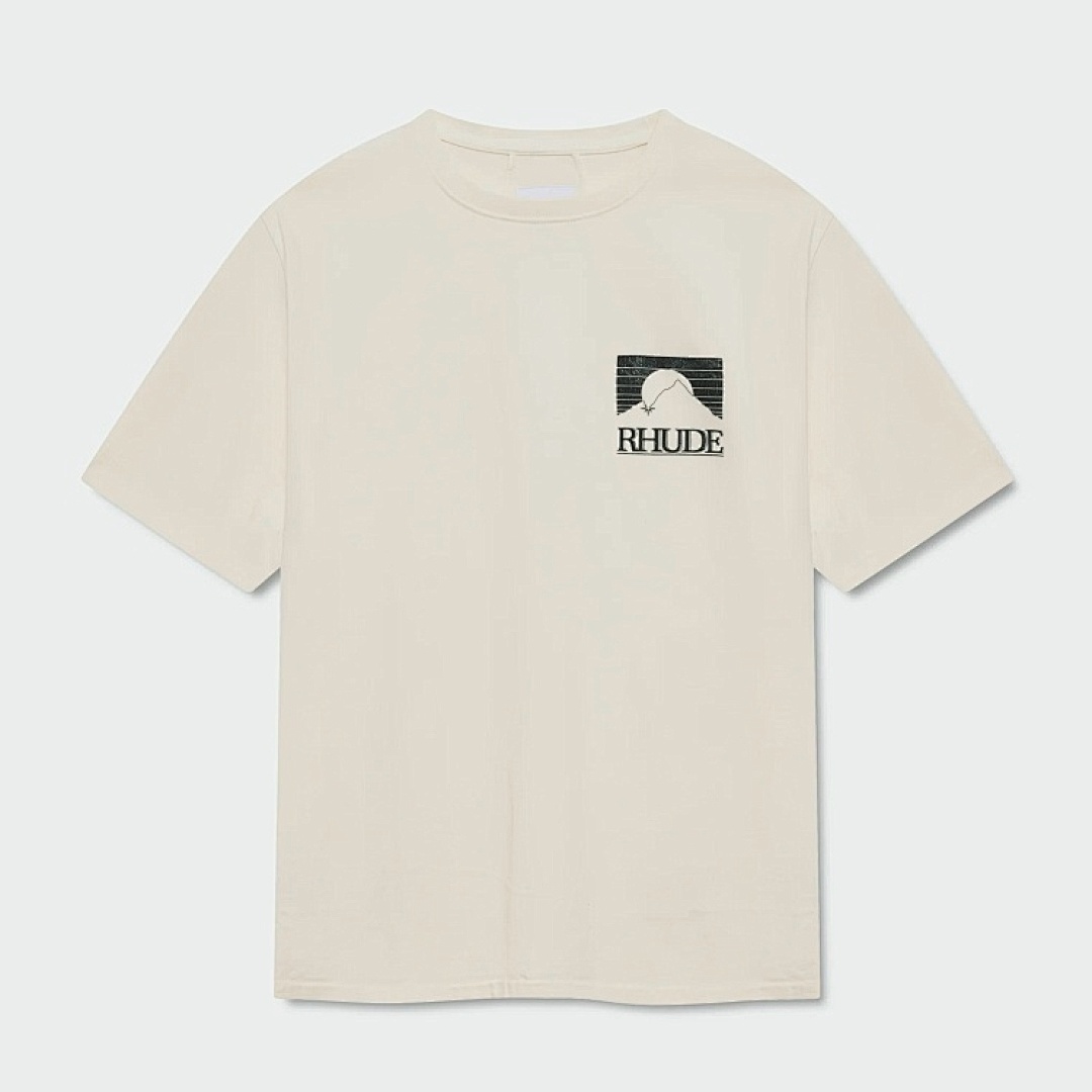 Unbranded 118 RHUD Mountain Print Logo Short Sleeve T Black White S-XL H8188# - Image 43