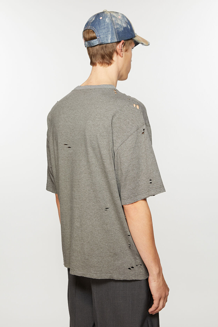 Acne Studios 128 AC Buckle LOGO Print Short Sleeve Grey Color Pink Floral Blue Black S-XL 8041# - Image 66
