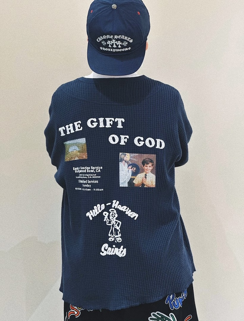 Unbranded 158 Palyhollywood #PALY Eternal Life Navy Long Sleeve T : S M L - Image 14