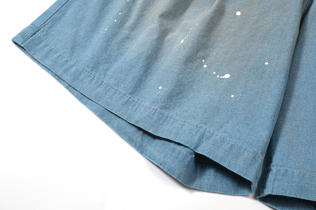 Acne Studios 188 AC Wind Print Short Blue S-XL 7620# - Image 7